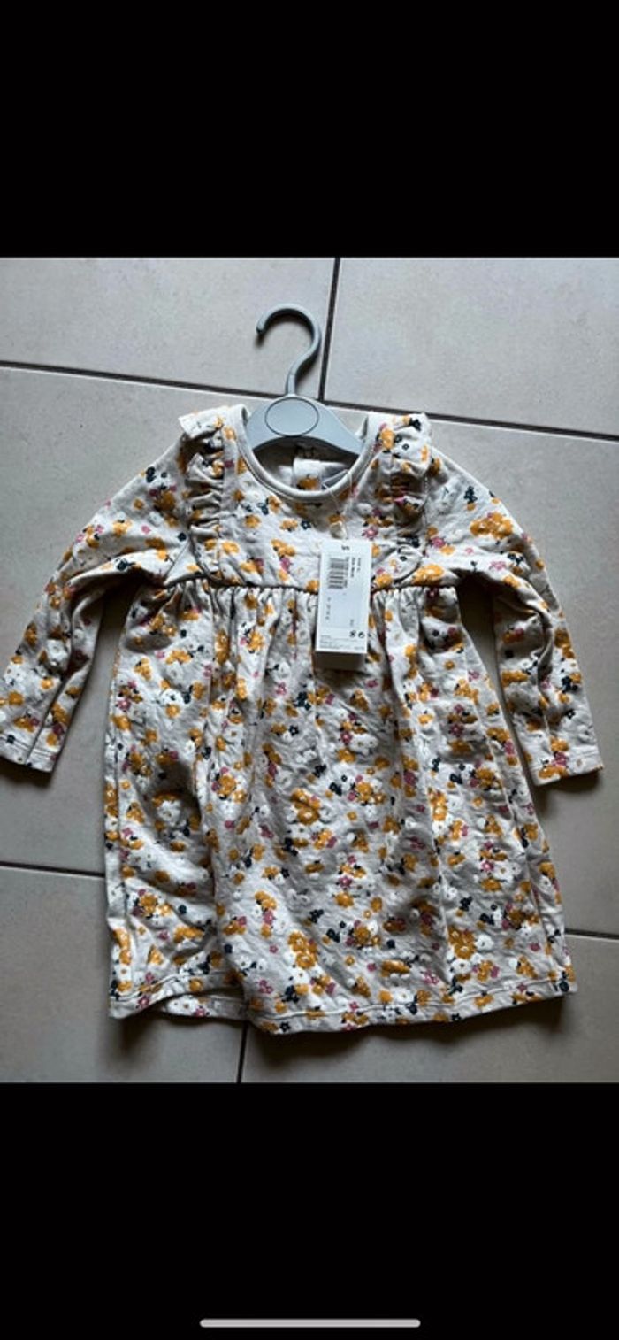 Robe petit bateau fleurie