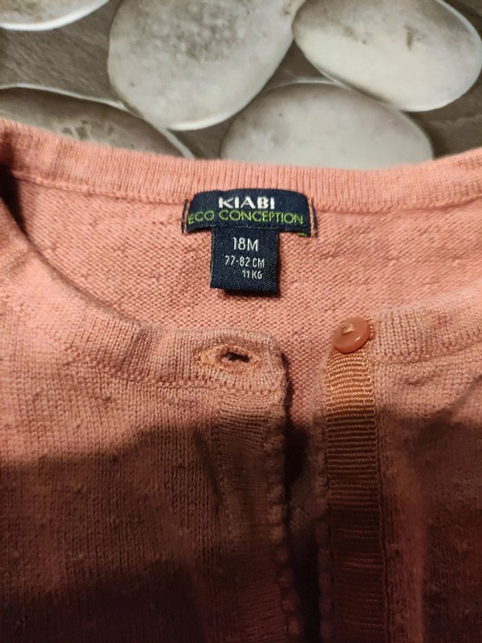 Gilet fille 18 mois kiabi - photo numéro 3