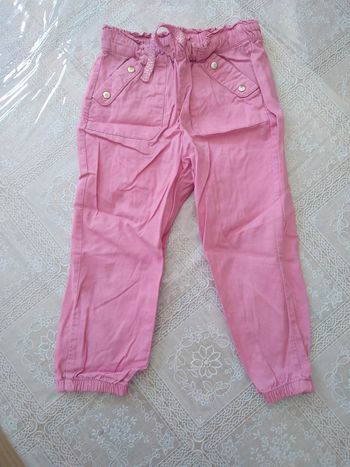 Pantalon léger rose 3 ans