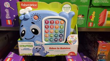 Eden la baleine Fischer price Linkimals Neuf.