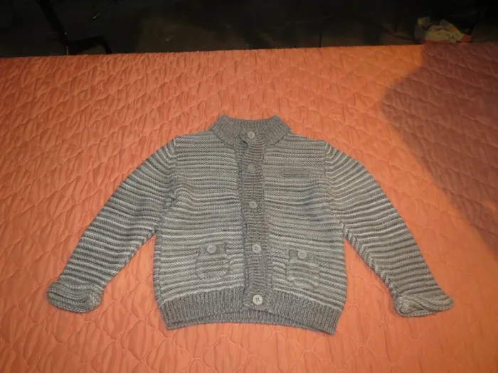 gilet 9 mois garçon - photo numéro 2