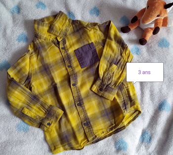 Chemise 3 ans