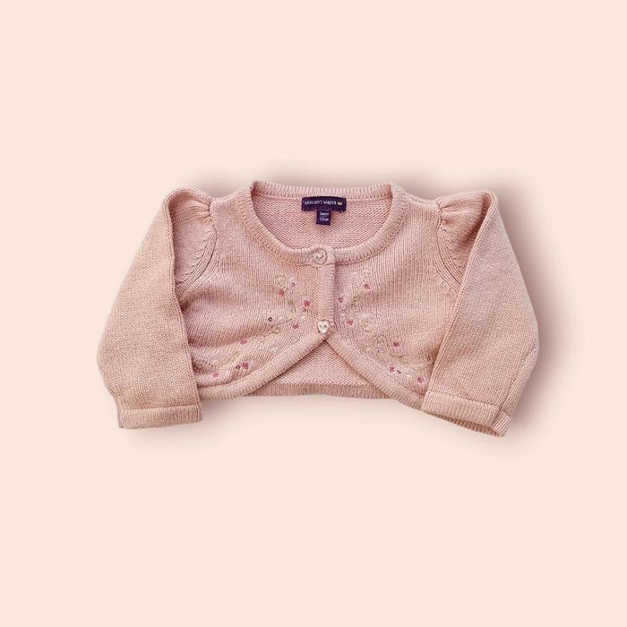 🔸 Boléro Rose Sergent Major Fille 3 Mois🔸