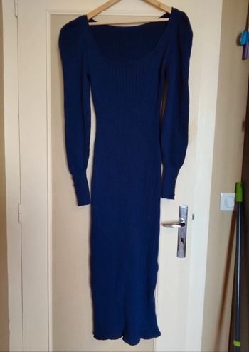 Robe longue bleu marine taille S/36 Shein