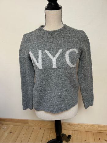 Pull d’hiver gris - taille XS
