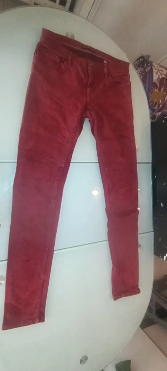 Pantalon bordeaux Maje 36