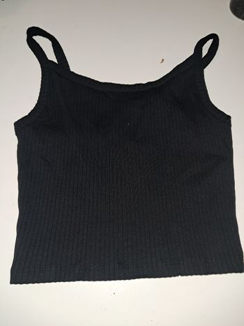 Top court par lot noir et blanc