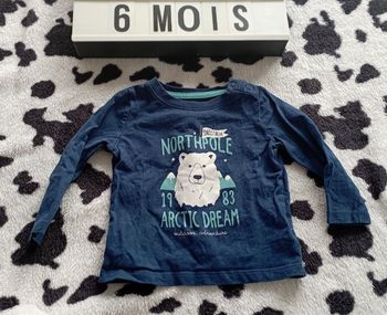 Sous pull ours 6M