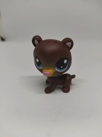 Littlest Petshop LPS ours Bear 4019 snowflake pawson hasbro #geektradelpsours