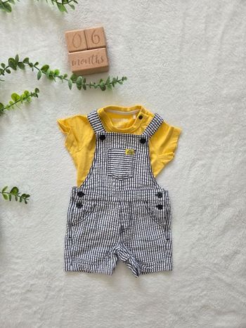 Ensemble salopette short