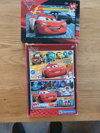 Lot puzzles Cars