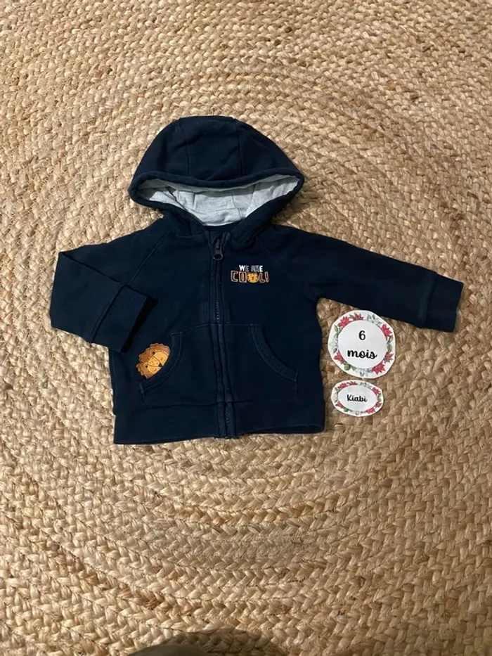 Gilet à zip Kiabi 6 mois