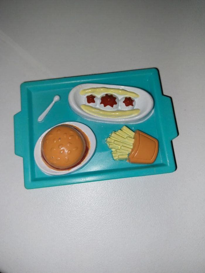 Plateau hamburger Barbie Mattel 1995