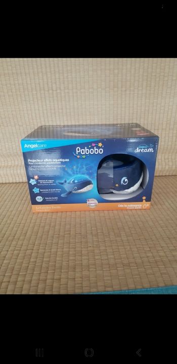 Projecteur effets aquatiques veilleuse baleine Pabobo