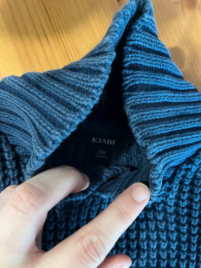 Pull bleu - photo numéro 3