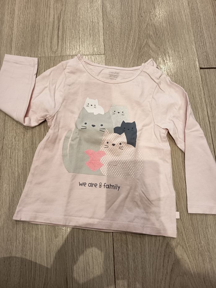 Tee shirt manche longue 18 mois