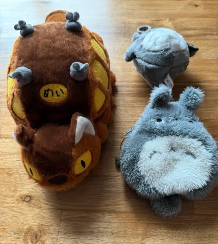 Lot peluches totoro - photo numéro 3