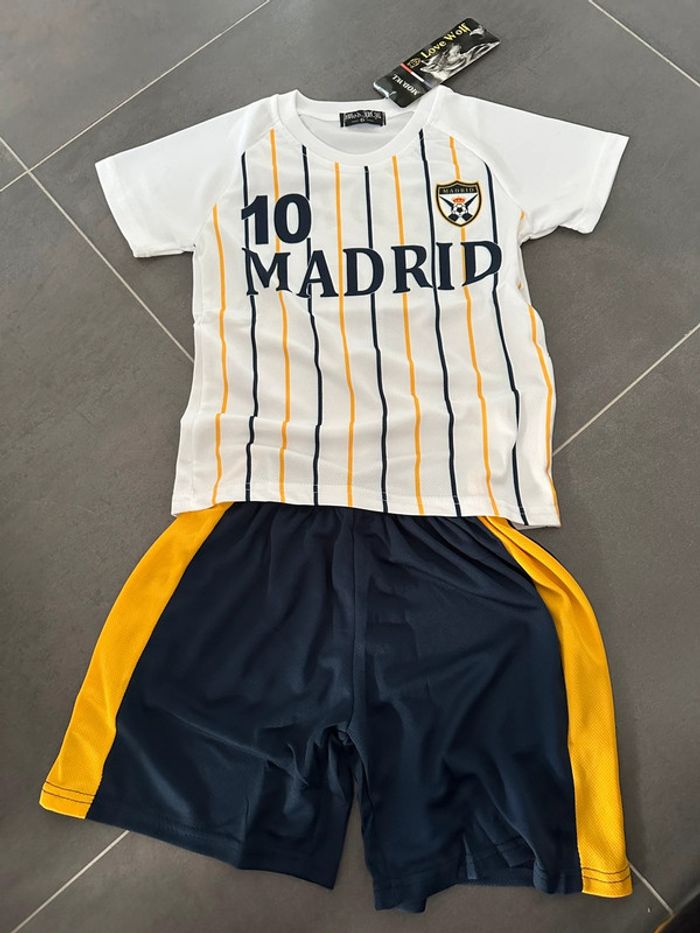 Ensemble, T-shirt, plus short, enfants
