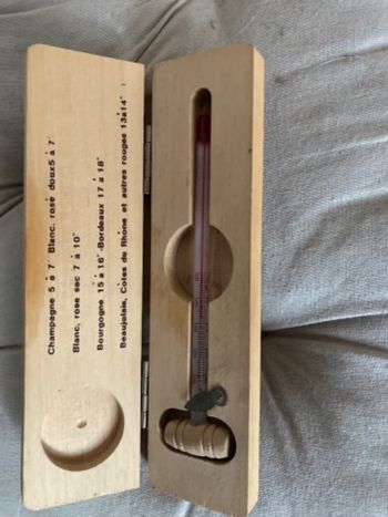 Thermomètre pour vin 🍷