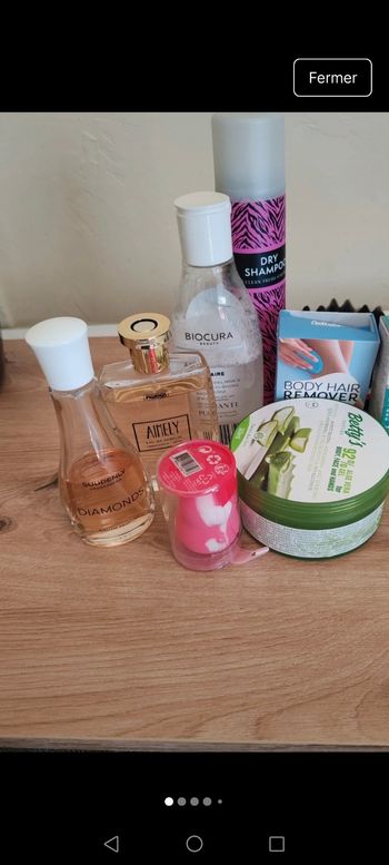 Lot de produits