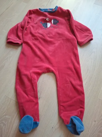Pyjama velours 18 mois