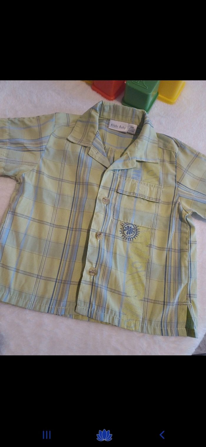 Chemise bébé taille 6 mois
