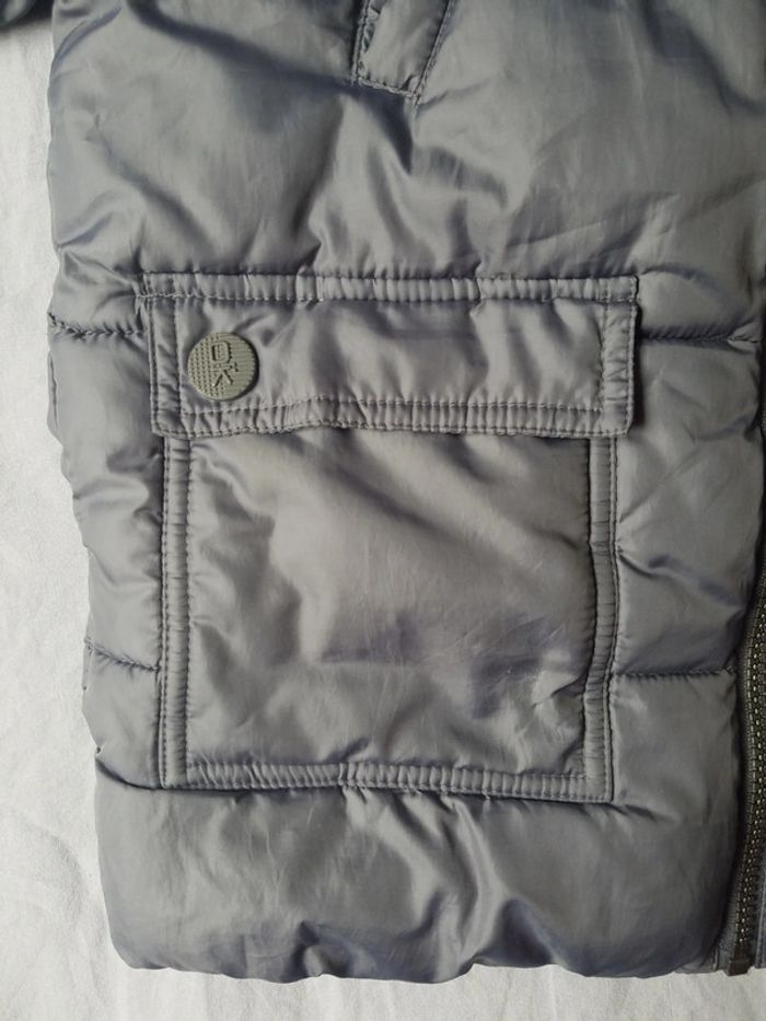 Manteau Okaidi 8 ans gris - photo numéro 4