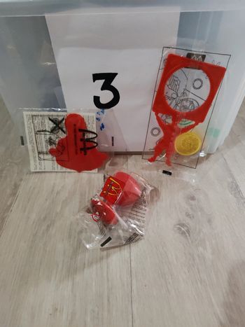 Figurine McDonald's Ronald ×3