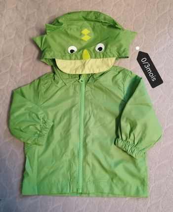 Imperméable garçon dinosaure