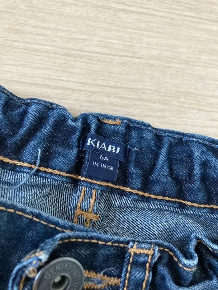 Short en jean used 6 ans - photo numéro 2
