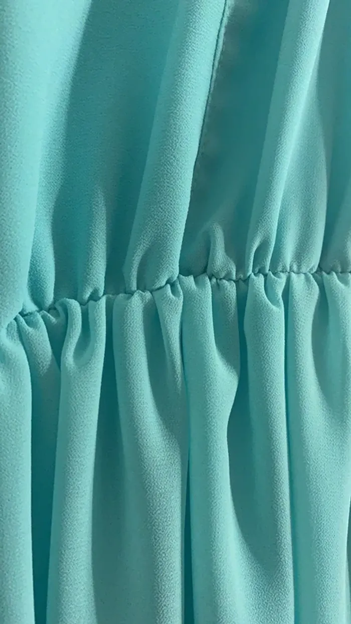 Robe bleue turquoise - photo numéro 2