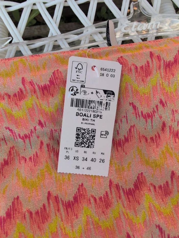 Maillot de bain culotte Etam taille 36 - photo numéro 2