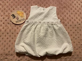 Robe baptême taille 3 mois