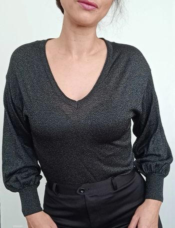 Pull pailleté feminin
