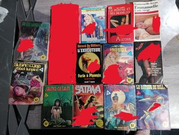 Anciens livres pour adultes