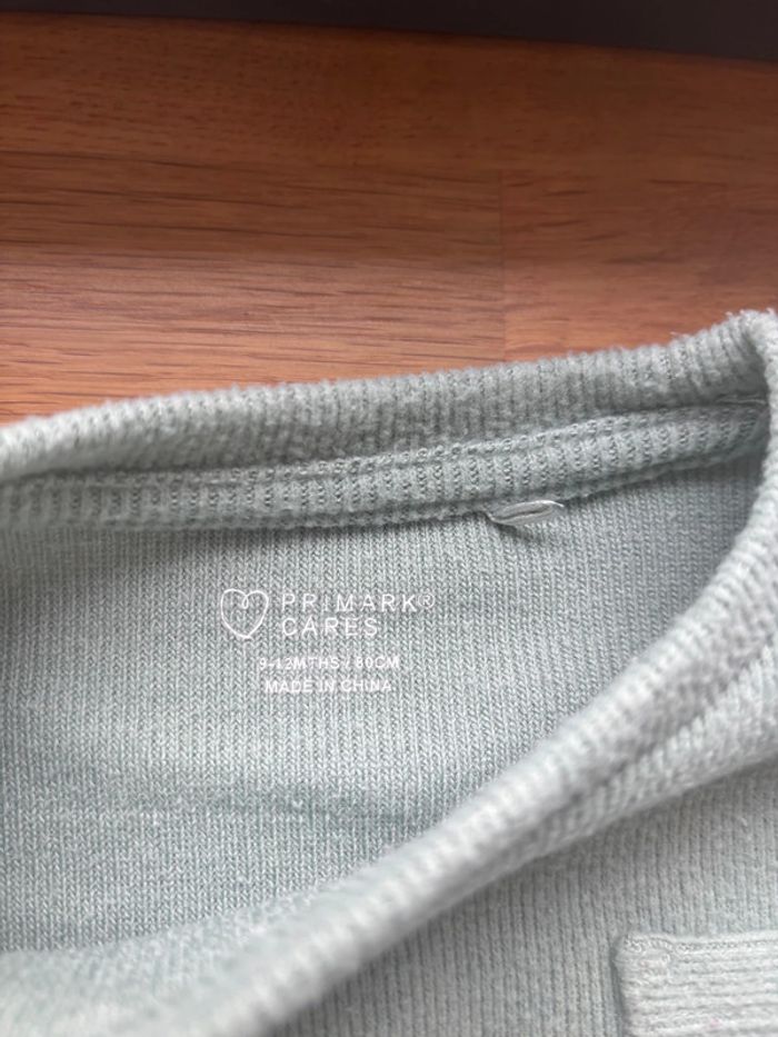 Ensemble Primark 9/12 mois 80 cms garçon - photo numéro 2