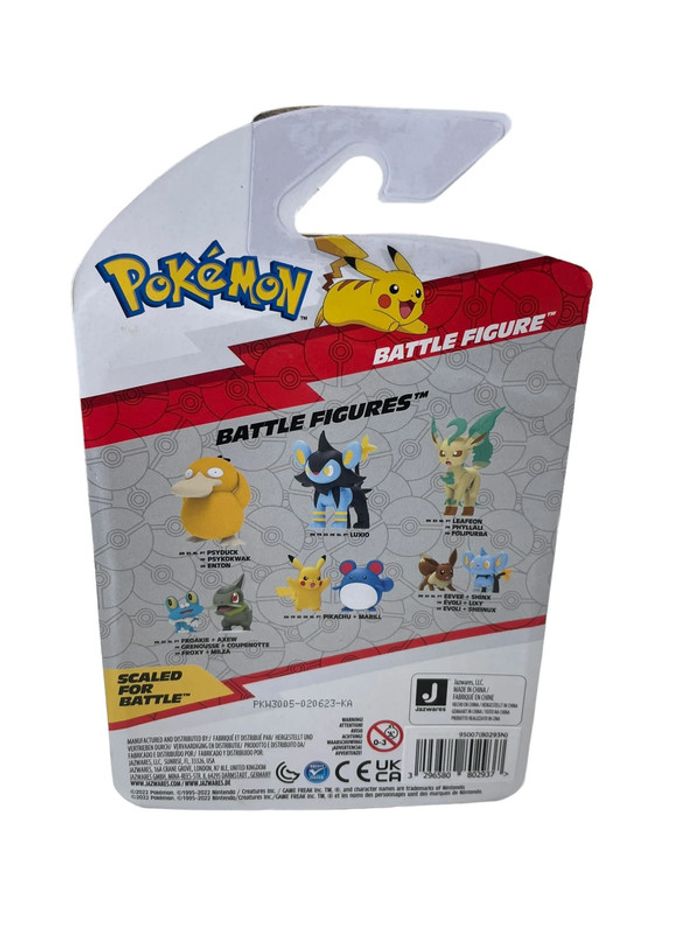 Figurine Pokémon Battle Figure Phyllali articulé Jazwares neuf - photo numéro 2
