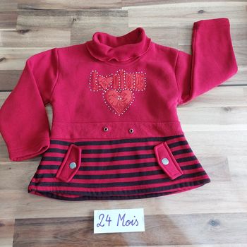 Pull hiver 24 mois