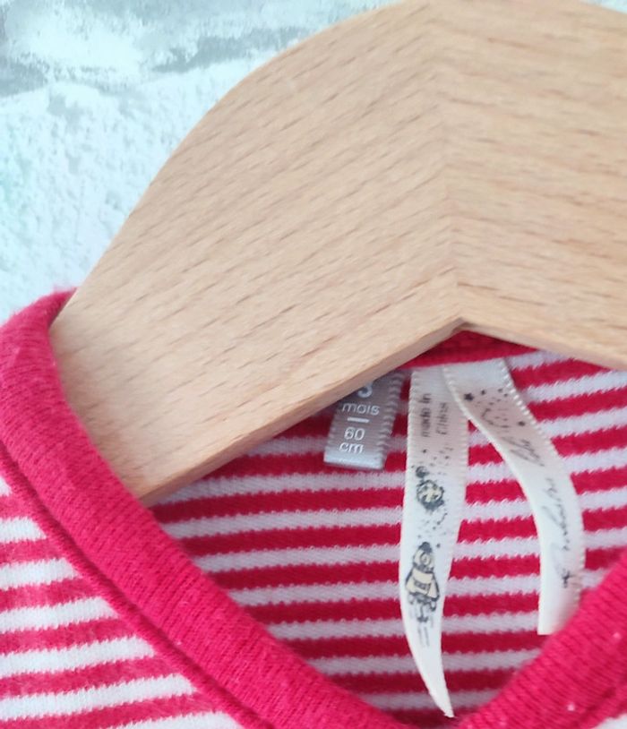 Pyjama orchestra 3 mois ouvert devant - photo numéro 4