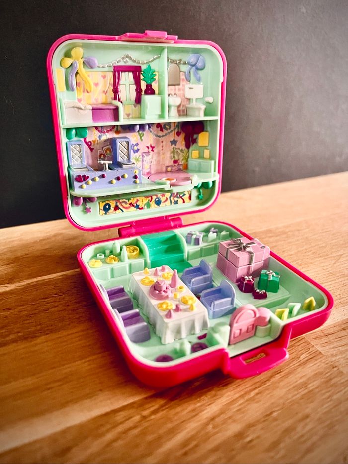 Polly Pocket Bluebird 1989 Partytime Surprise Anniversaire Surprise - photo numéro 3