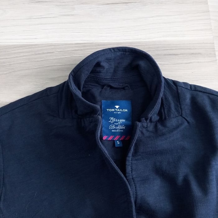 Blazer femme bleu marine Tom Tailor taille S - photo numéro 2