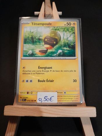 Carte Pokémon Têtampoule 74/197