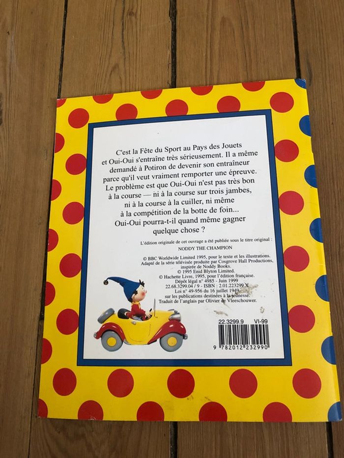 Livre oui oui ancien - photo numéro 3