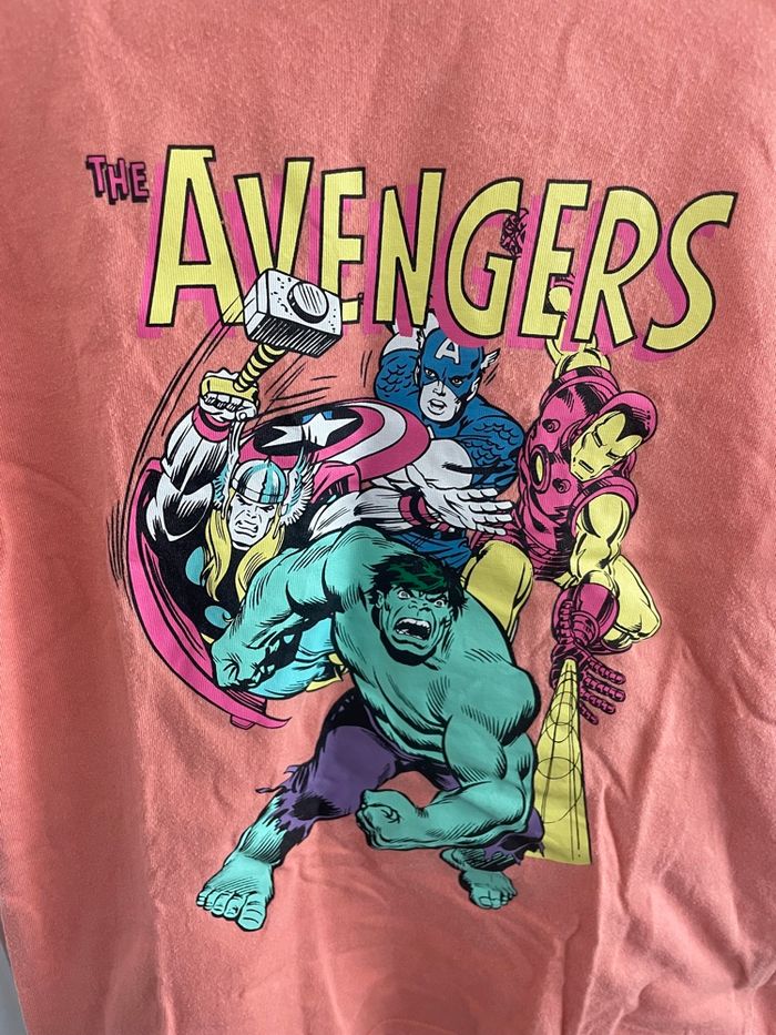 Teeshirt avengers/marvel enfant - 7/8 ans - photo numéro 2