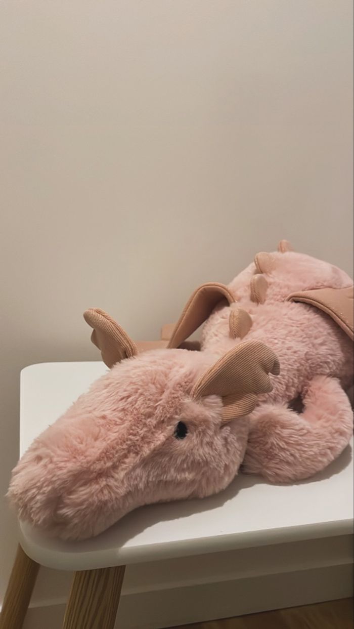 Peluche Jellycat Hugue rose dragon 🐉 - photo numéro 9