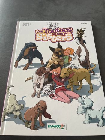 Livre les toutous des sisters 