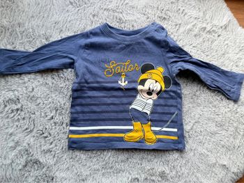 Tee shirt manches longues Mickey