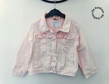 4 ans veste en jean tape a l'oeil