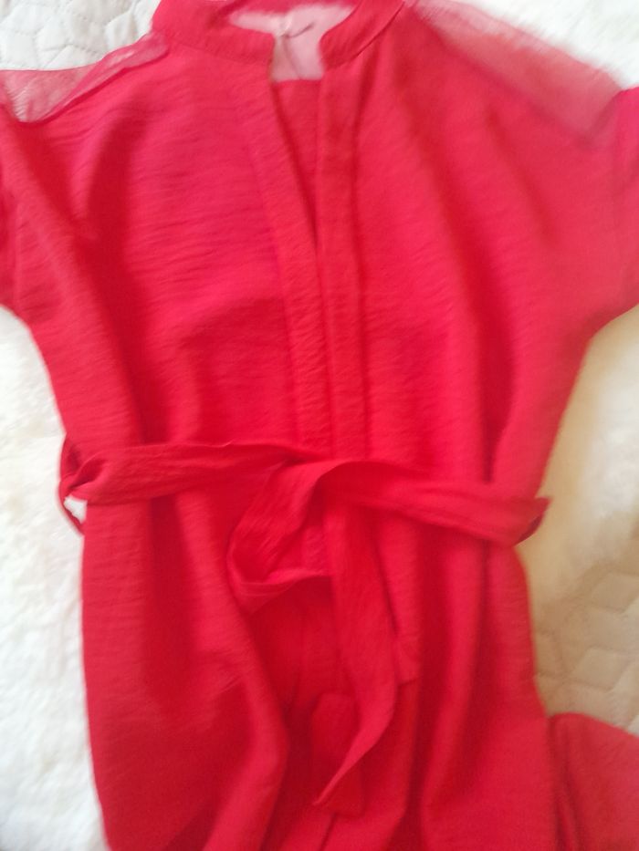 Belle robe rouge neu e taille unique - photo numéro 8