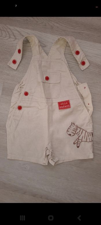 Salopette 3 mois garçon